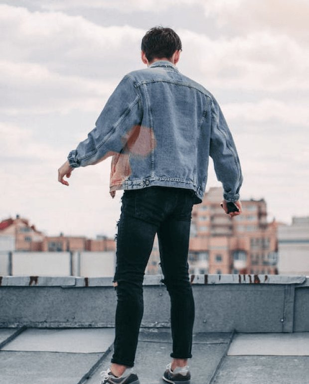guy in denim